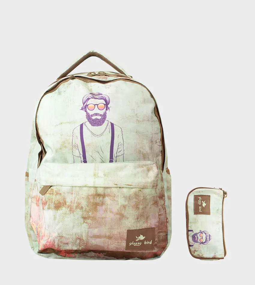 حقيبة ظهر مدرسية  GB2302P-8